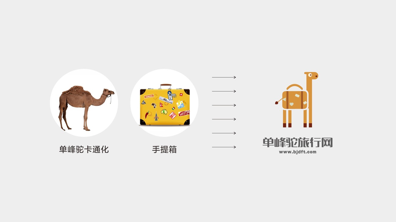 单峰驼旅游网logo 设计图4