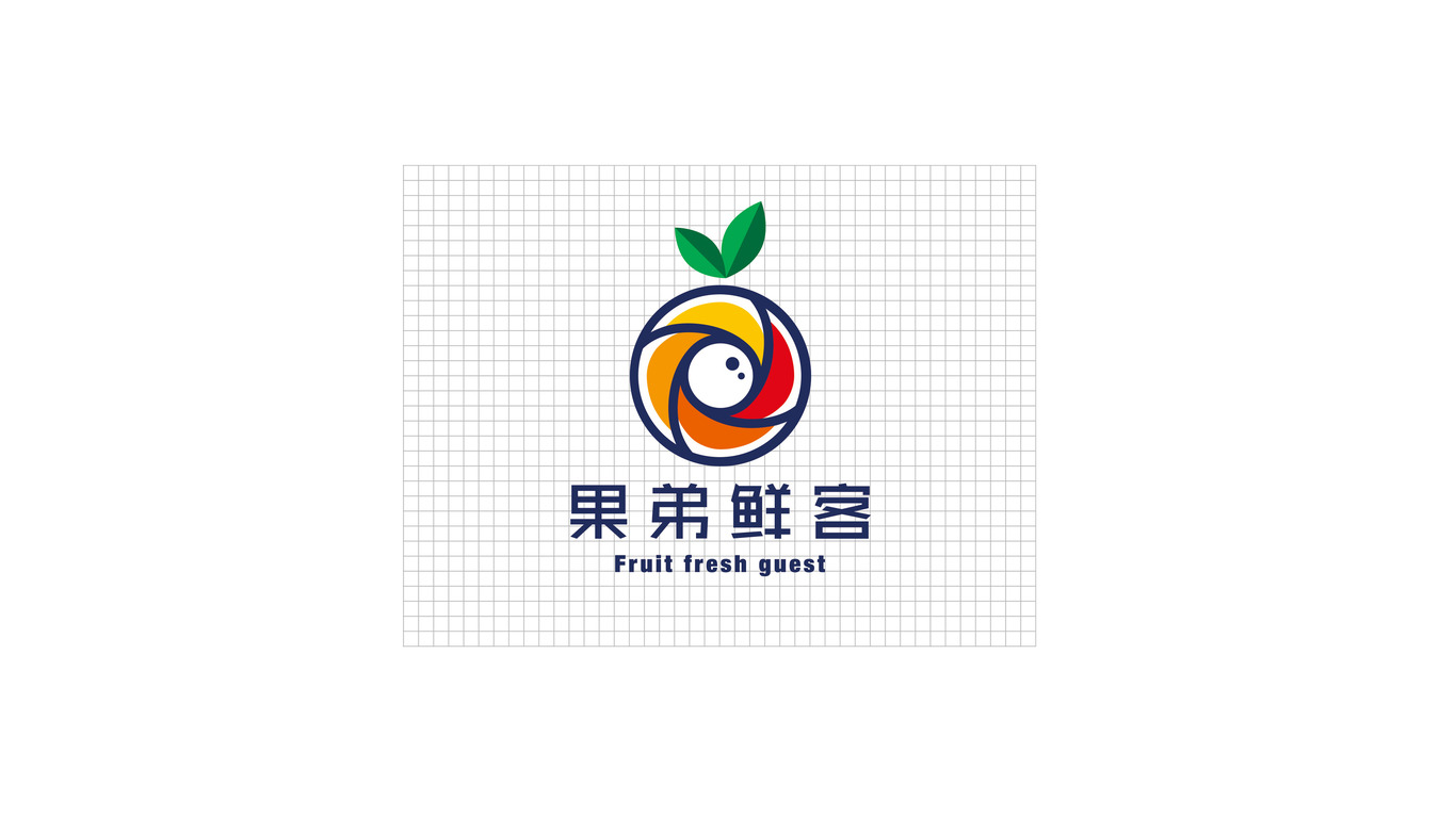 果弟鮮客食品品牌LOGO設(shè)計中標圖3