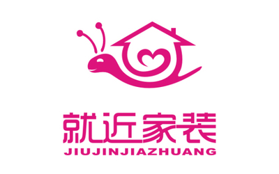 就近家装logo设计