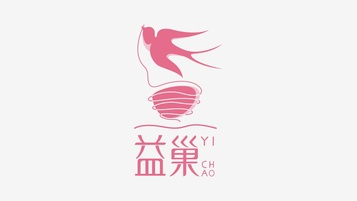 益巢食品品牌LOGO設計