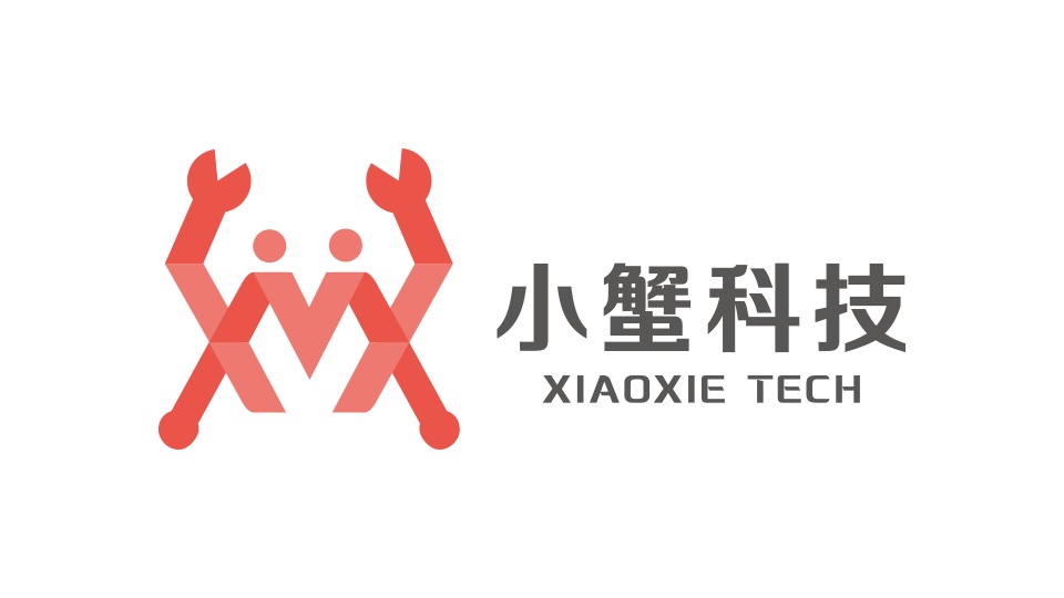 小蟹科技品牌LOGO設(shè)計