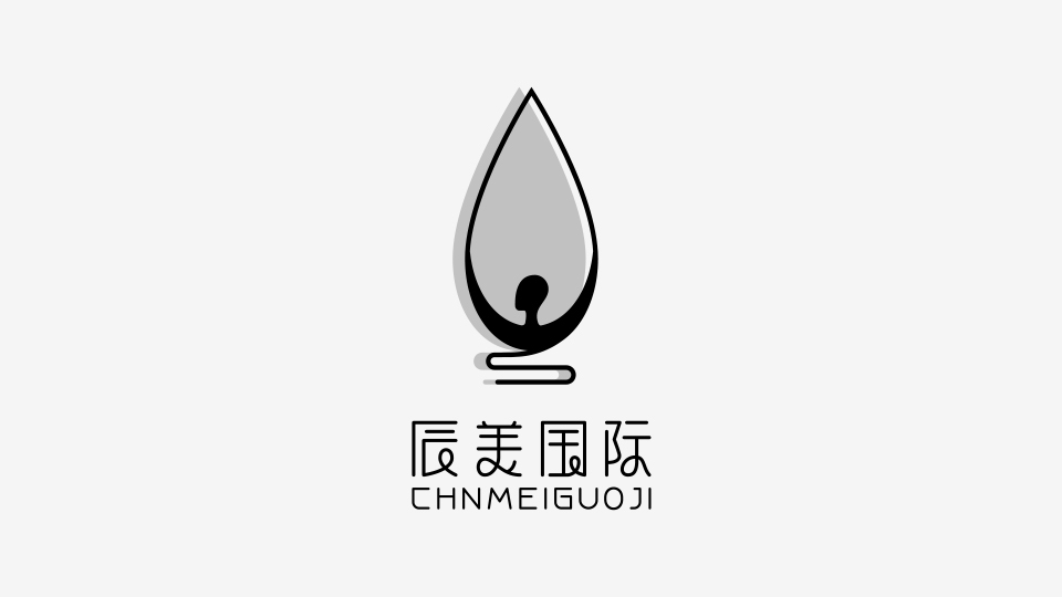 辰美國際文化品牌LOGO設(shè)計