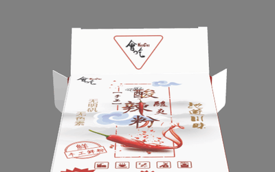 會吃酸辣粉外包裝