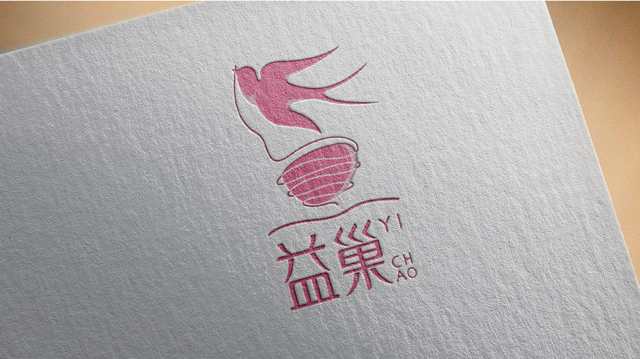 益巢食品品牌LOGO設計中標圖2