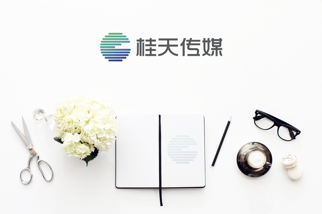桂天传媒品牌LOGO设计图4