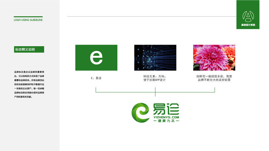 易诊医疗品牌LOGO设计中标图0