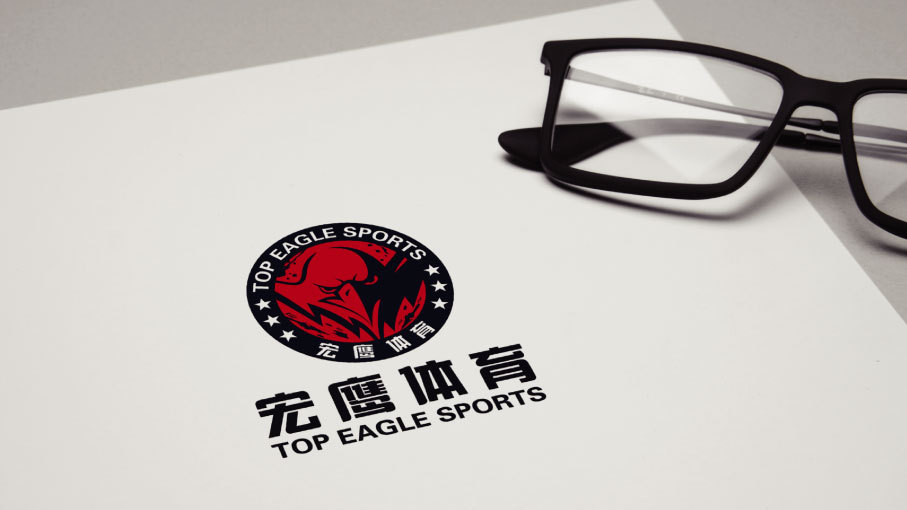 宏鷹體育品牌LOGO設(shè)計(jì)中標(biāo)圖3