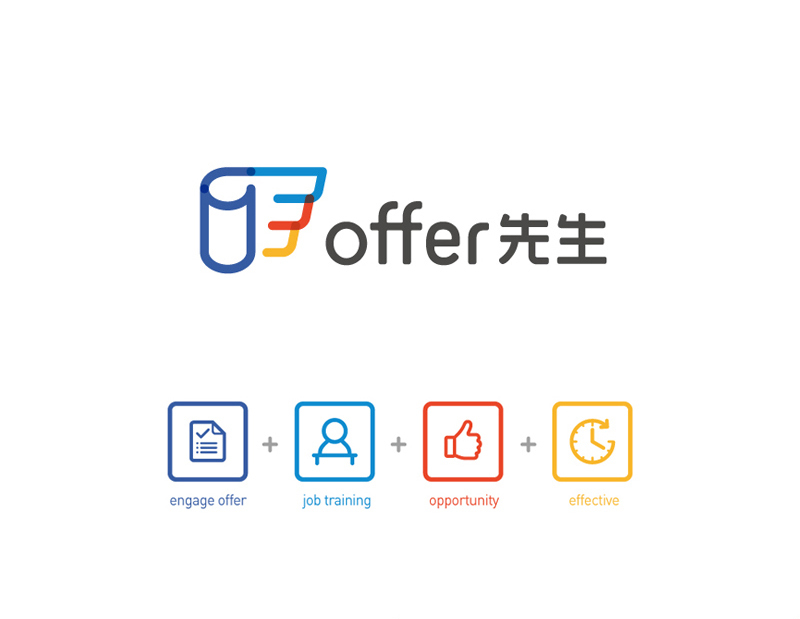 offer 先生-logo設(shè)計圖1