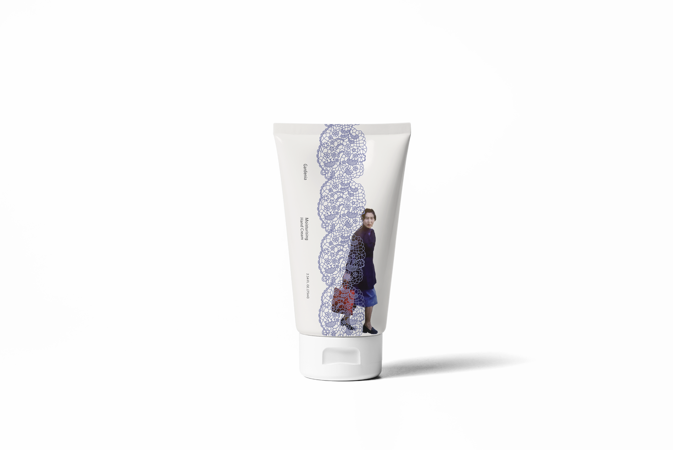 80s Hand Cream_護手霜包裝設計圖1