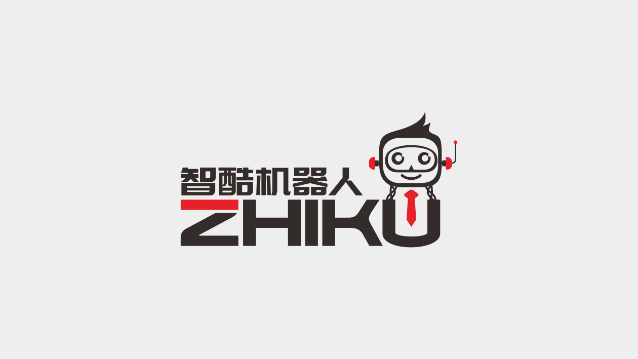 智酷機器人品牌LOGO設(shè)計中標圖0