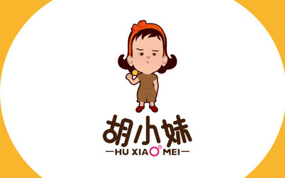 胡小妹logo形象設計