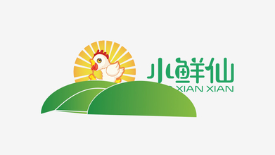 小鲜仙农牧品牌LOGO设计