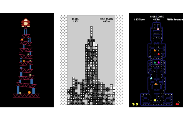 Empire State Building Retro Game