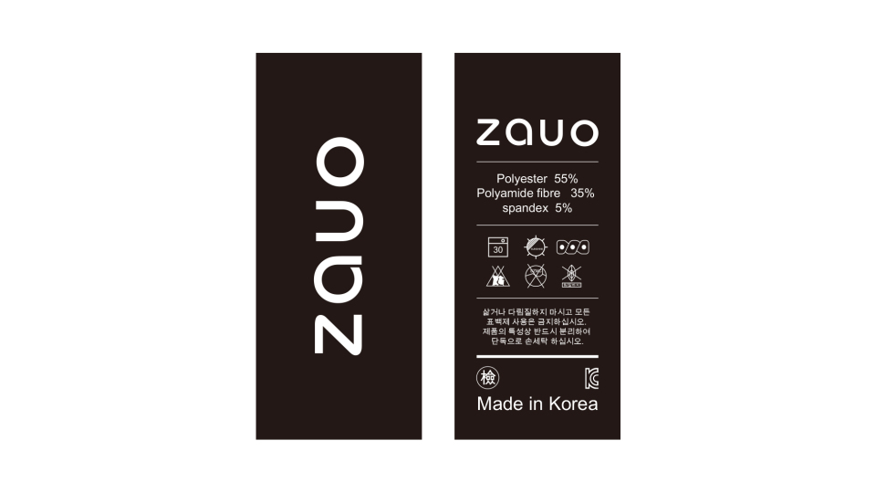 zauo服裝品牌公司宣傳單設計