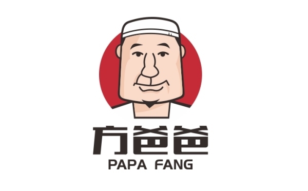 方爸爸食品logo設(shè)計