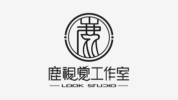 鹿视觉LOGO设计