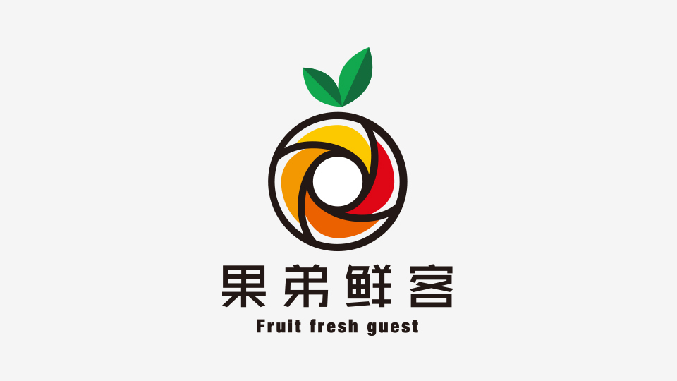 果弟鮮客食品品牌LOGO設計