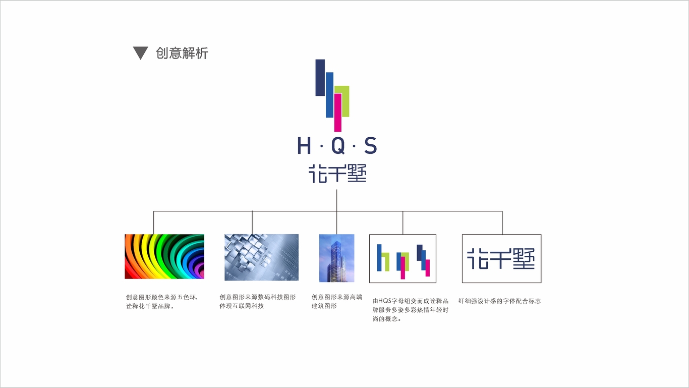 花千墅標志設計方案圖0