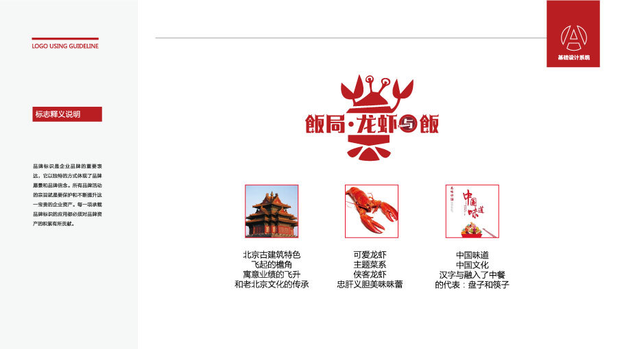 饭局龙虾与饭LOGO设计中标图0