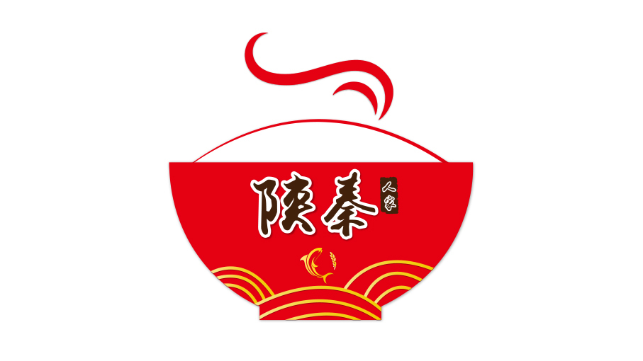 陕秦人家LOGO设计图3