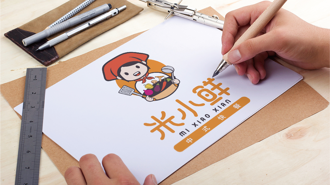 米小鮮LOGO設(shè)計中標圖2