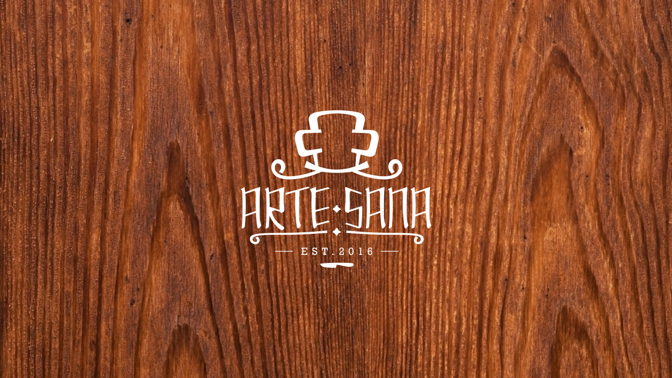 ARTE-SANA 西式快餐品牌logo設(shè)計(jì)圖2