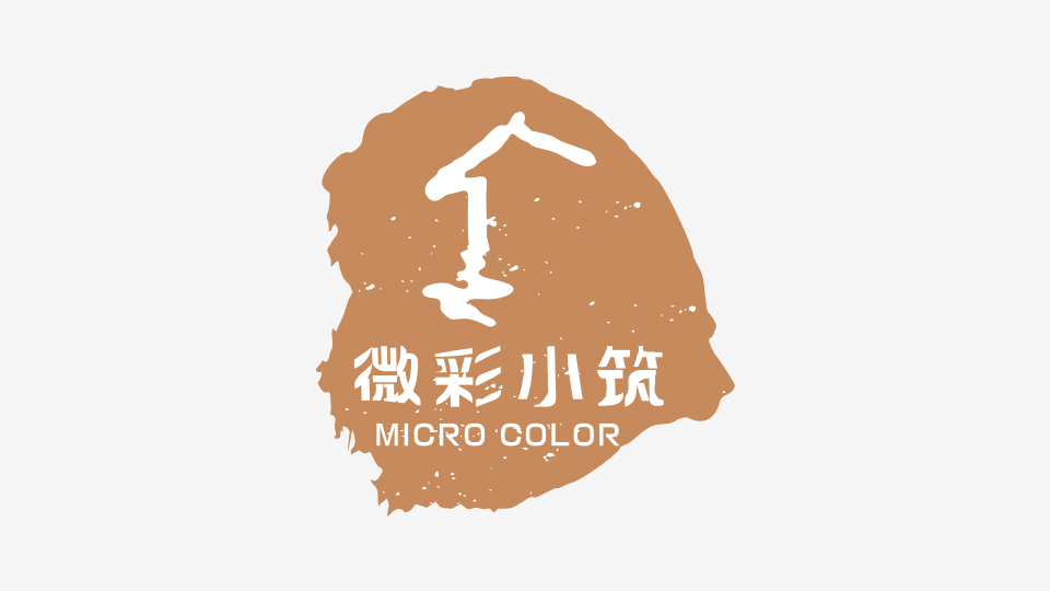 微彩小筑银行LOGO设计