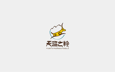 天路之羚网LOGO设计