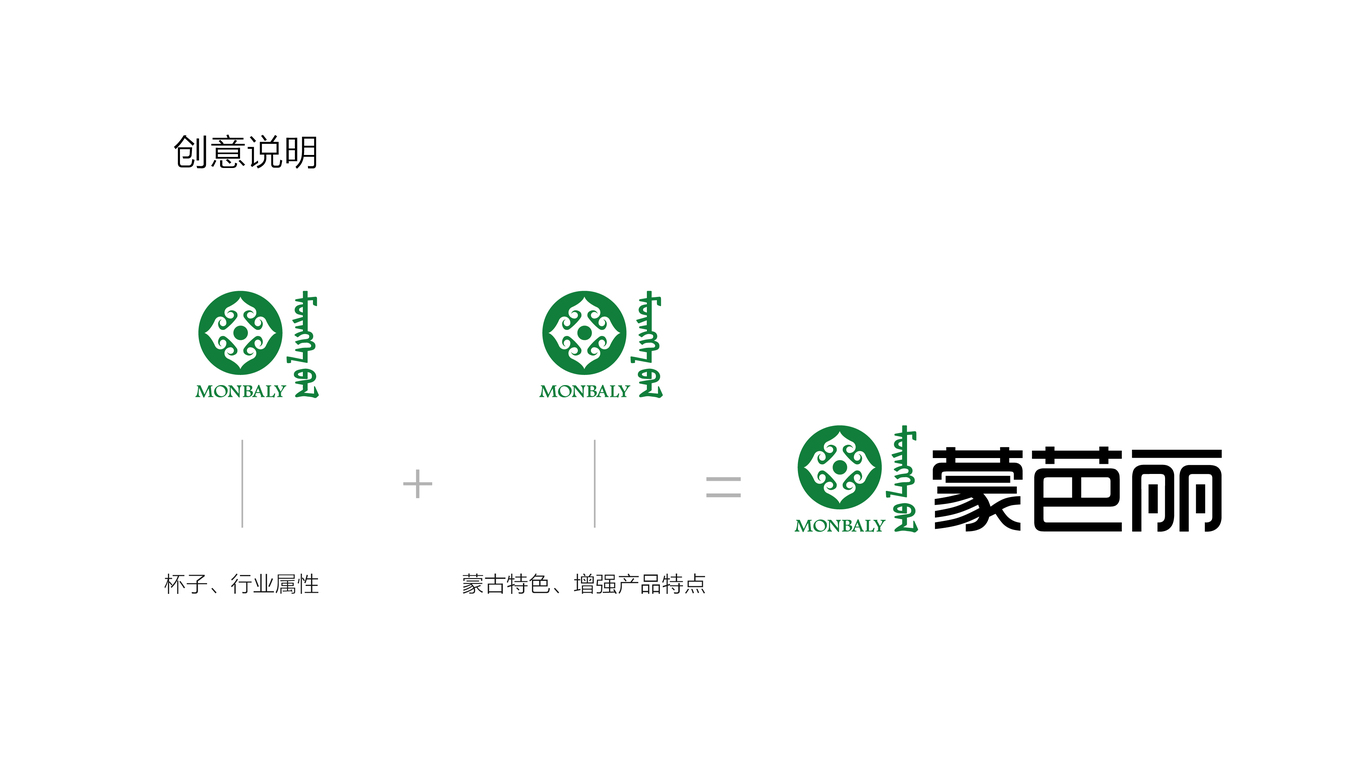 蒙芭麗餐飲文化公司LOGO設(shè)計中標圖2