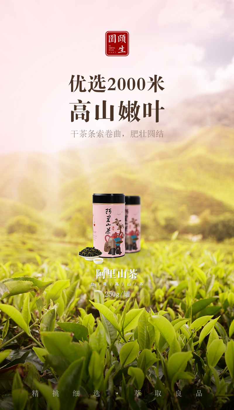 推广茶的微信海报图图38