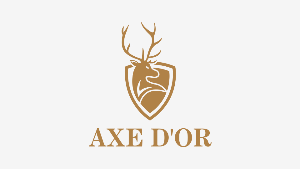 AXE D OR貿(mào)易品牌LOGO設(shè)計(jì)