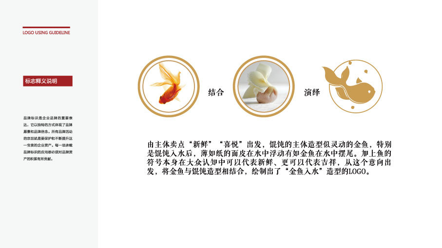 鲜喜纸皮馄饨LOGO设计中标图0