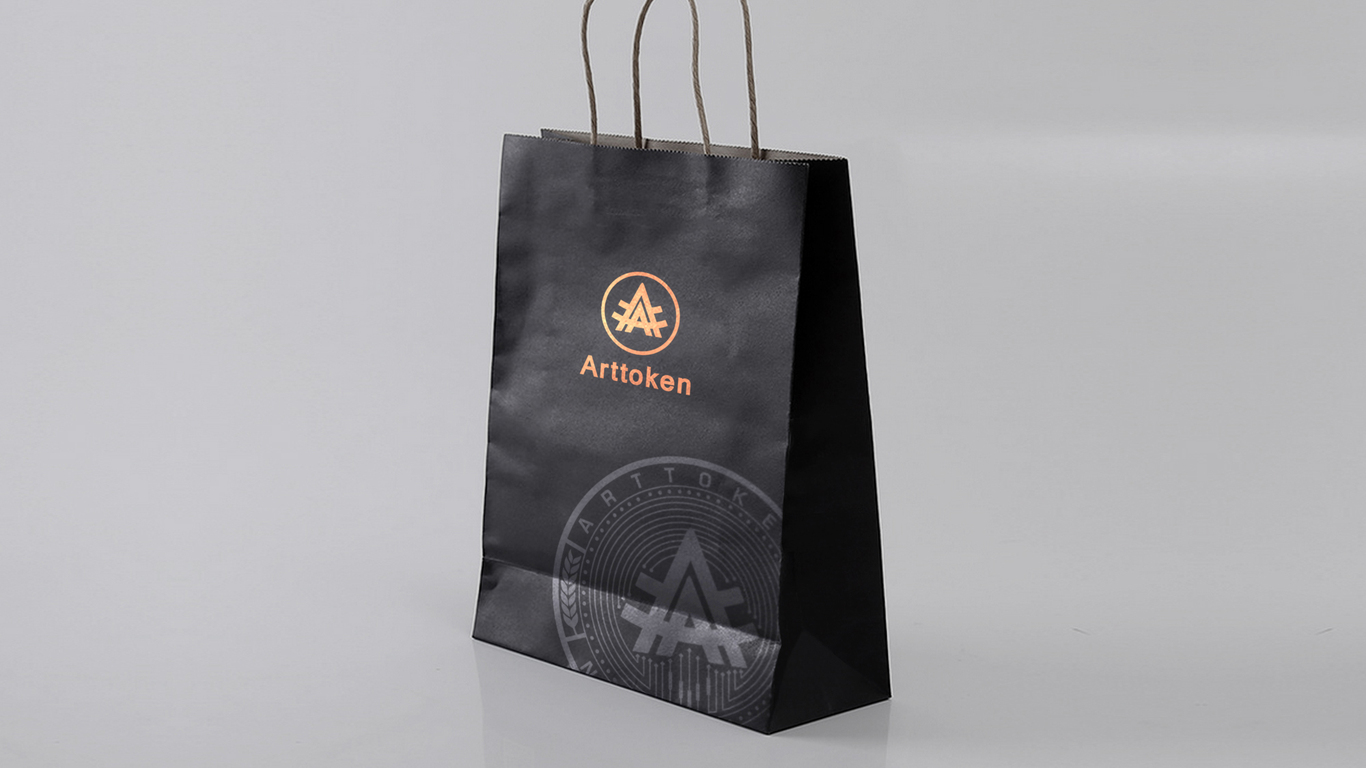 Arttoken 标志设计图1