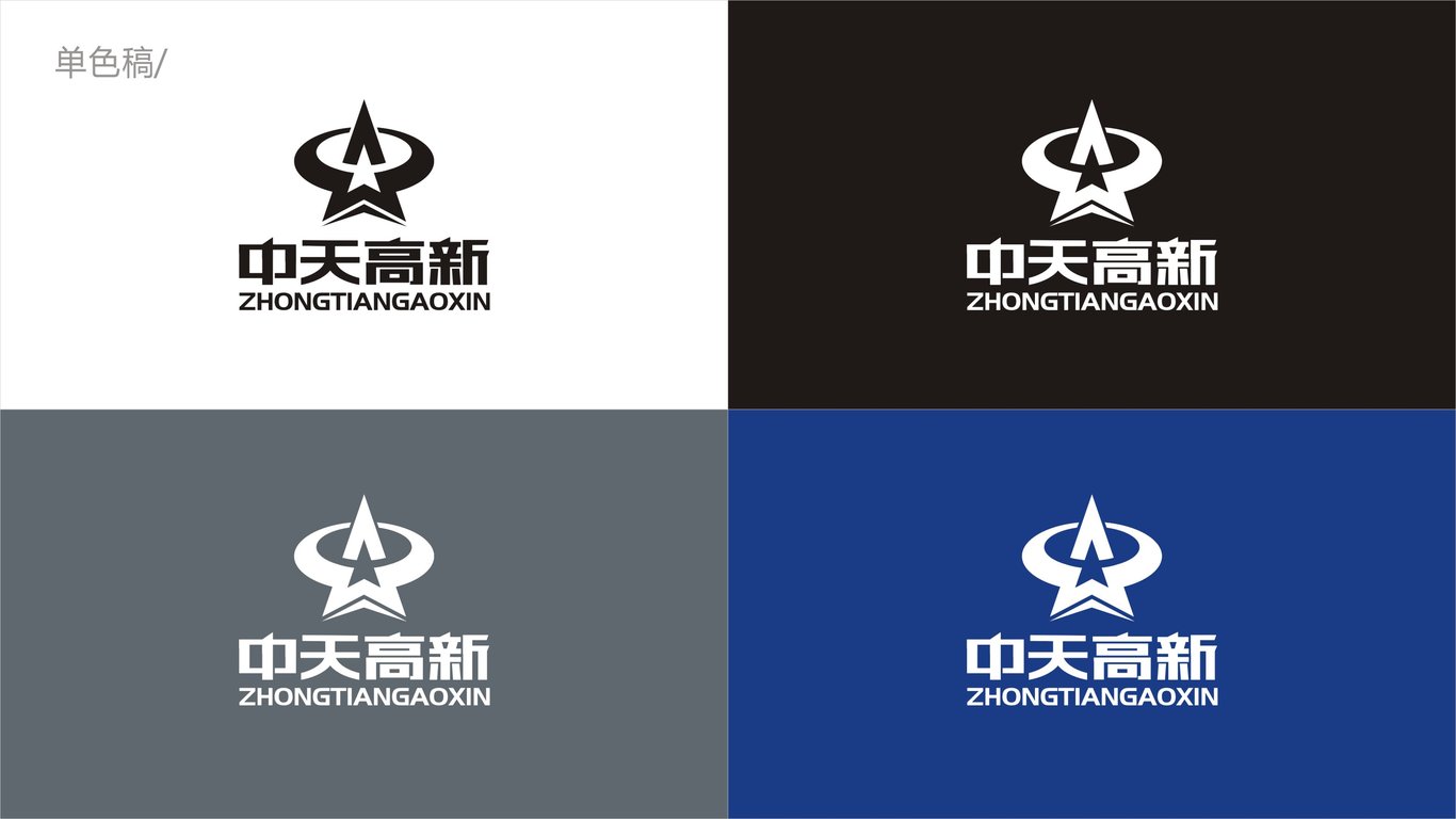 中天高新LOGO設計中標圖2