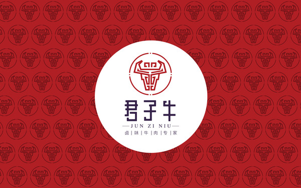 牛肉餐飲logo設(shè)計方案