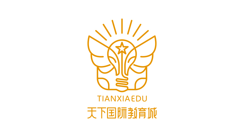 天下國際教育城LOGO設計