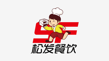 松发餐饮LOGO设计