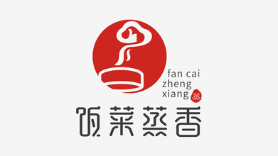 饭菜蒸香LOGO设计