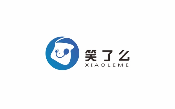 logo設計 【笑了么】  笑臉商標設計