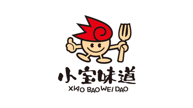 小寶家常菜館LOGO設計