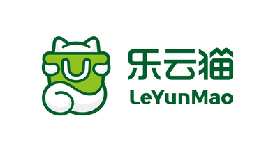 乐云猫LOGO设计