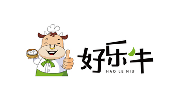 好樂牛LOGO設計