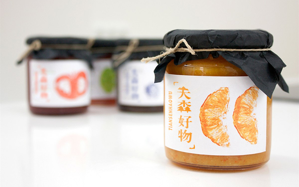 凯迪生物旗下天森好物品牌标志VI包装设计