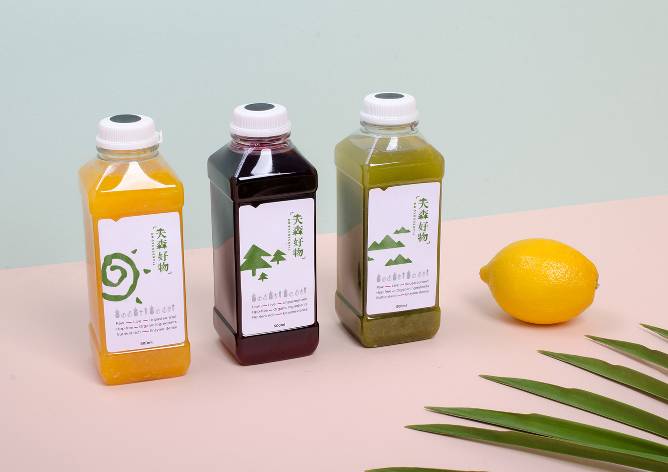 凯迪生物旗下天森好物品牌标志VI包装设计图7