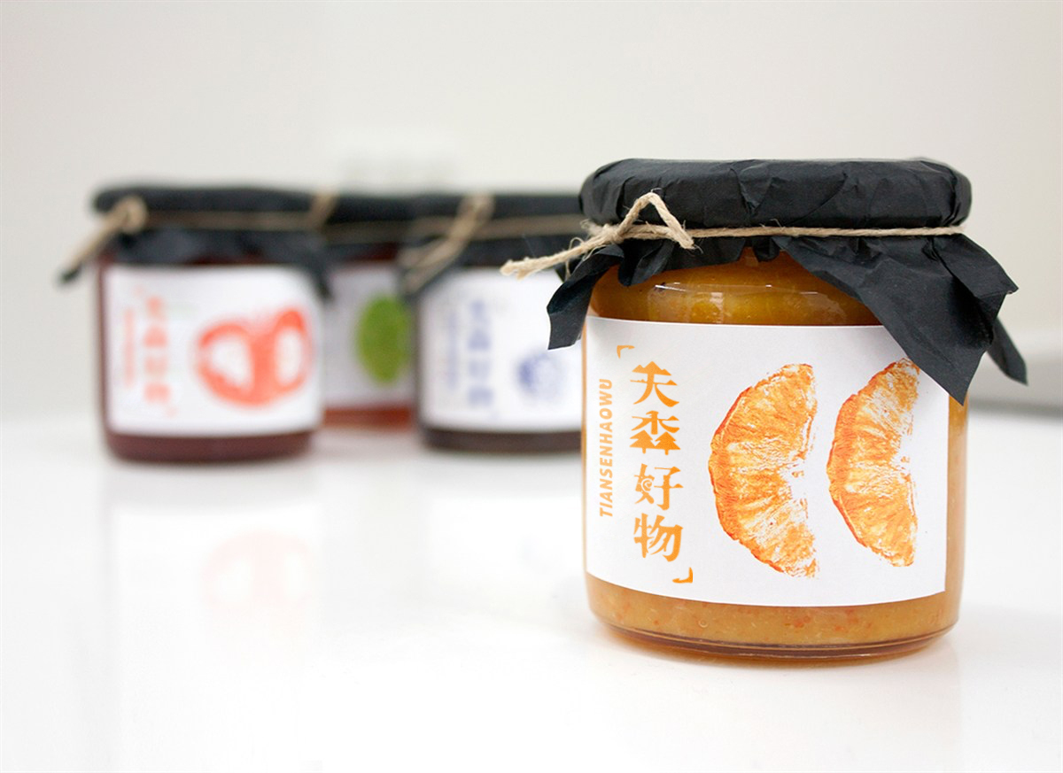 凯迪生物旗下天森好物品牌标志VI包装设计图9