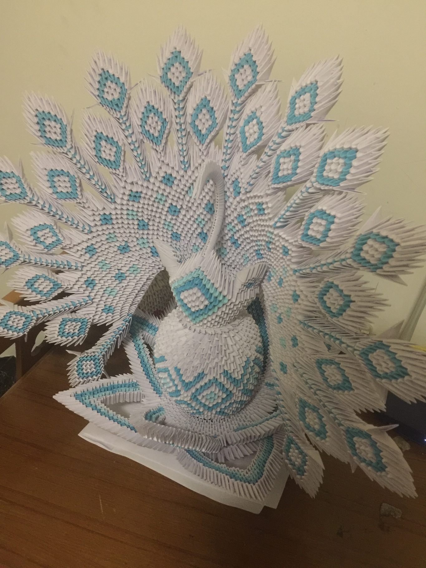 孔雀手工图4