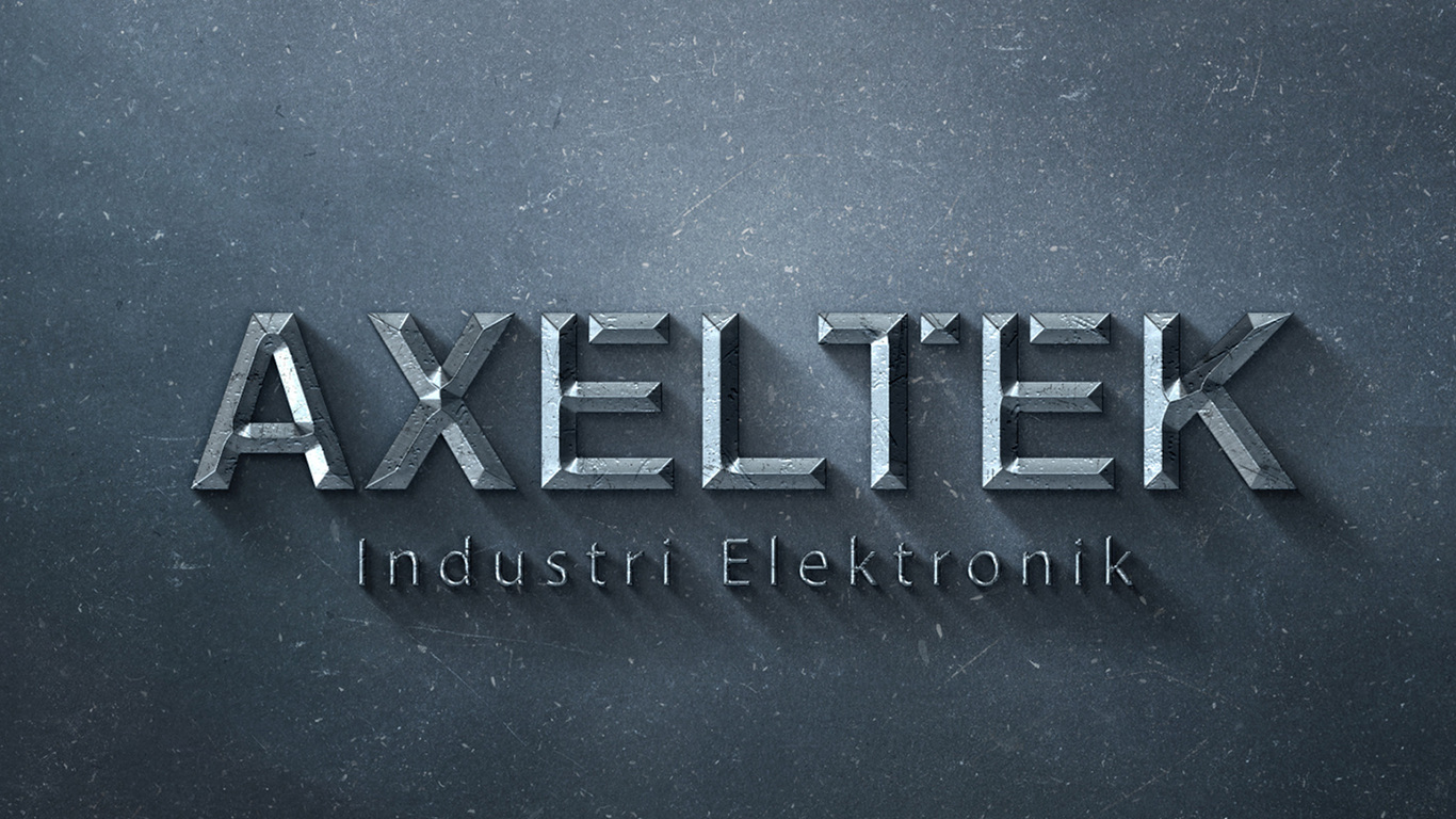 AXELTEK logo設計圖0