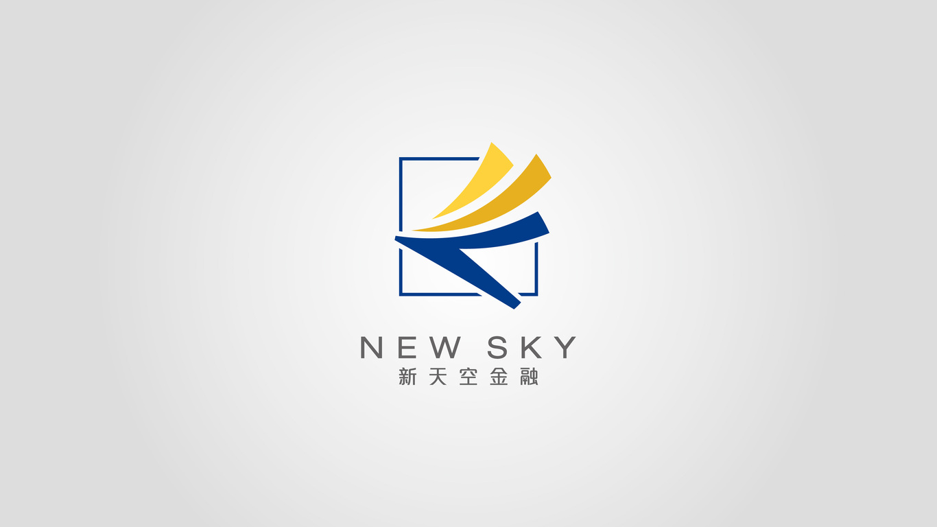 NewSky（新天空金融）_logo形象設(shè)計圖3