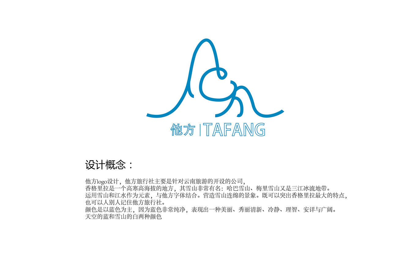 他方旅行社logo设计图2