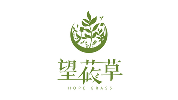 望莜草LOGO設計